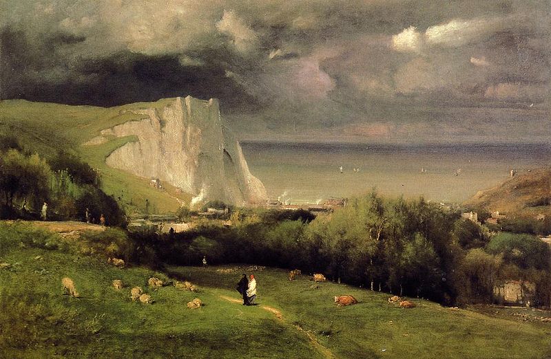 George Inness Etretat